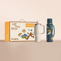 [B2B Sample Order] 100% Leakproof Double Wall Stainless Steel Vacuum Insulated Water Bottle Gift Set (420ml) | Custom Logo