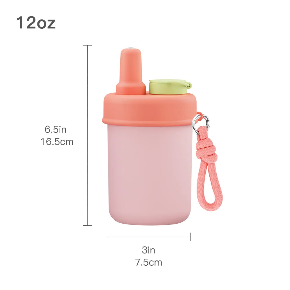 [B2B Sample Order] Leak-Proof Stainless Steel Vacuum Insulated Tumbler with Carry Strap (12oz) | Free Digital Mockup & Custom Logo