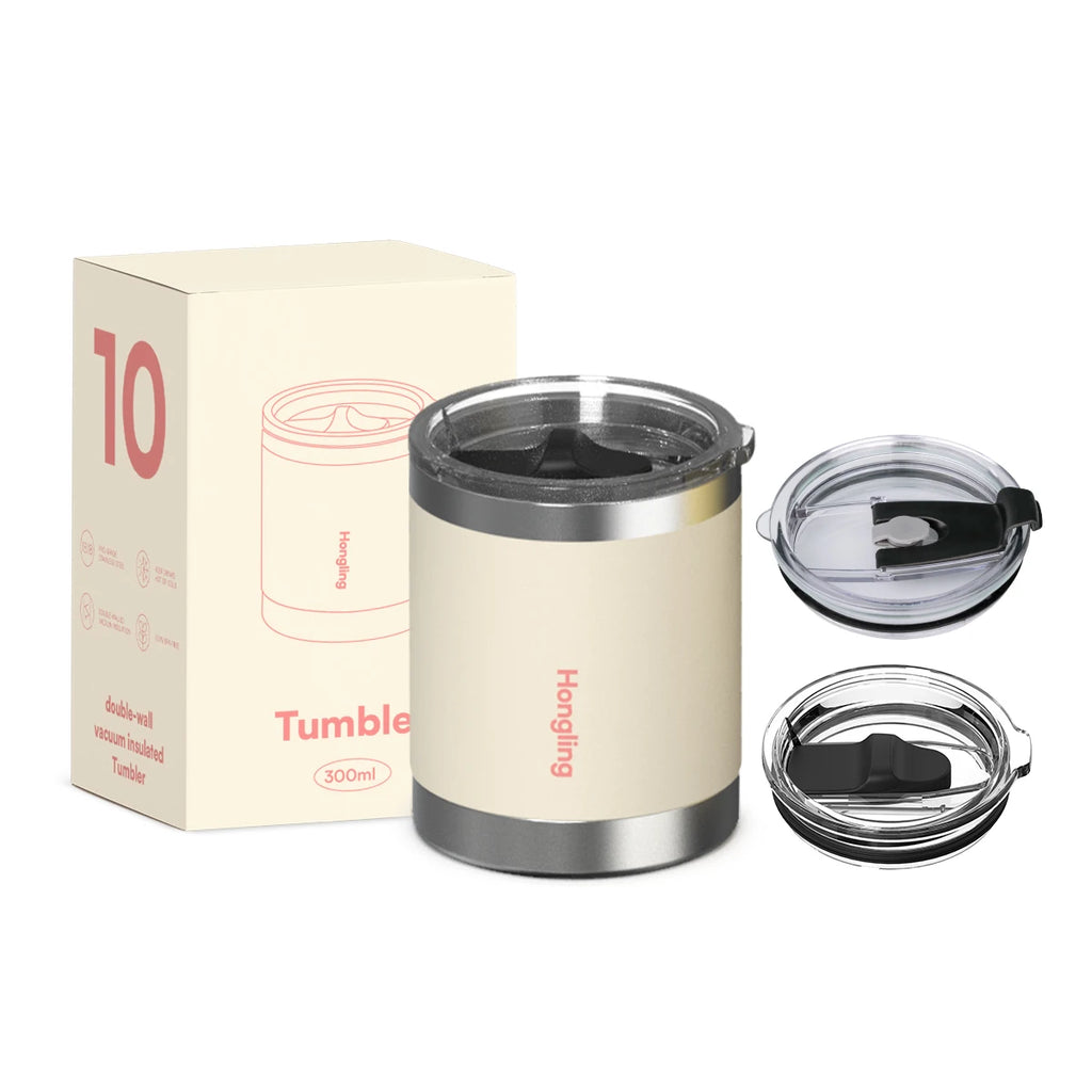 [B2B Sample Order] Reusable Double-Wall Stainless Steel Vacuum Insulated Tumbler (10oz - 40oz) | Free Digital Mockup & Custom Logo