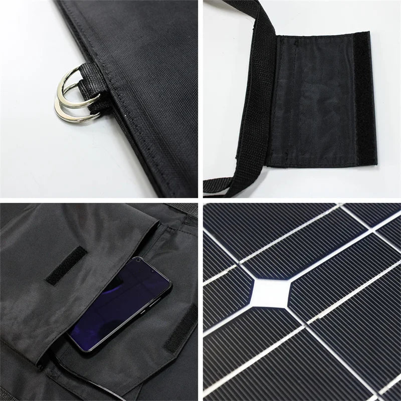 [B2B Sample Order] Portable Foldable Solar Energy System (120W-400W) 18V Output | Custom Logo & Free Mockup