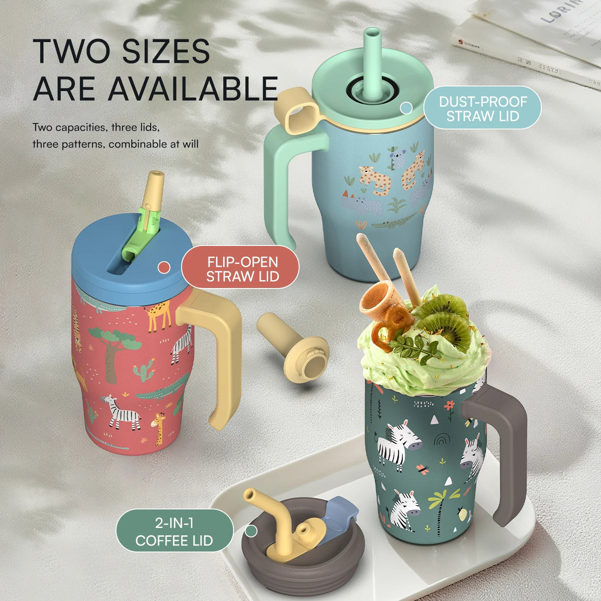 [B2B Sample Order] Double-Wall Stainless Steel Vacuum Insulated Travel Tumbler (18oz/25oz) | Free Digital Mockup & Custom Logo