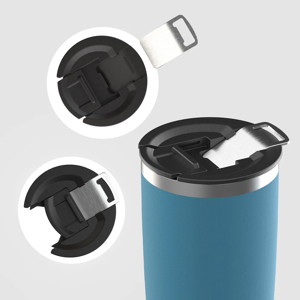 [B2B Sample Order] Portable Double-Wall Stainless Steel Vacuum Insulated Tumbler (10oz - 40oz) | Free Digital Mockup & Custom Logo