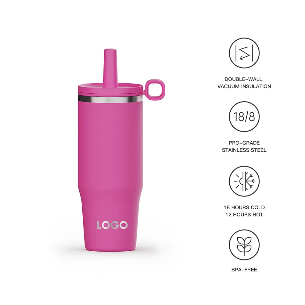 [B2B Sample Order] Stainless Steel Vacuum Insulated Car Travel Tumbler (32oz/40oz) | Free Digital Mockup & Custom Logo