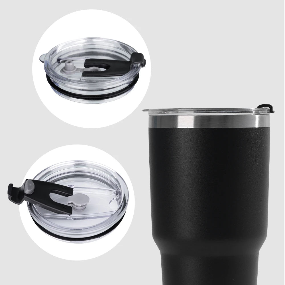 [B2B Sample Order] Sweat-Proof Double-Wall Stainless Steel Vacuum Insulated Tumbler (10oz - 40oz) | Free Digital Mockup & Custom Logo