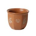 Handmade Ceramic Arabic Qahwa Cup Set with Lidded Date Bowl | Ramadan & Eid Hospitality Gift Set