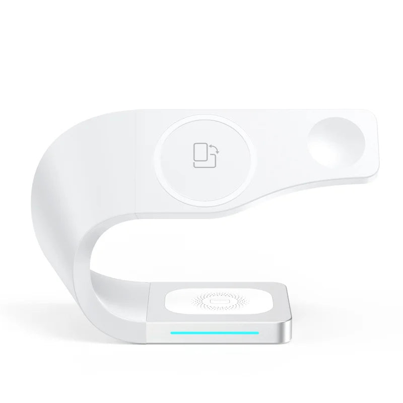 [B2B Sample Order] Fast Magnetic Wireless Charging Station Desk Stand (36W Max) | Custom Logo & Free Mockup