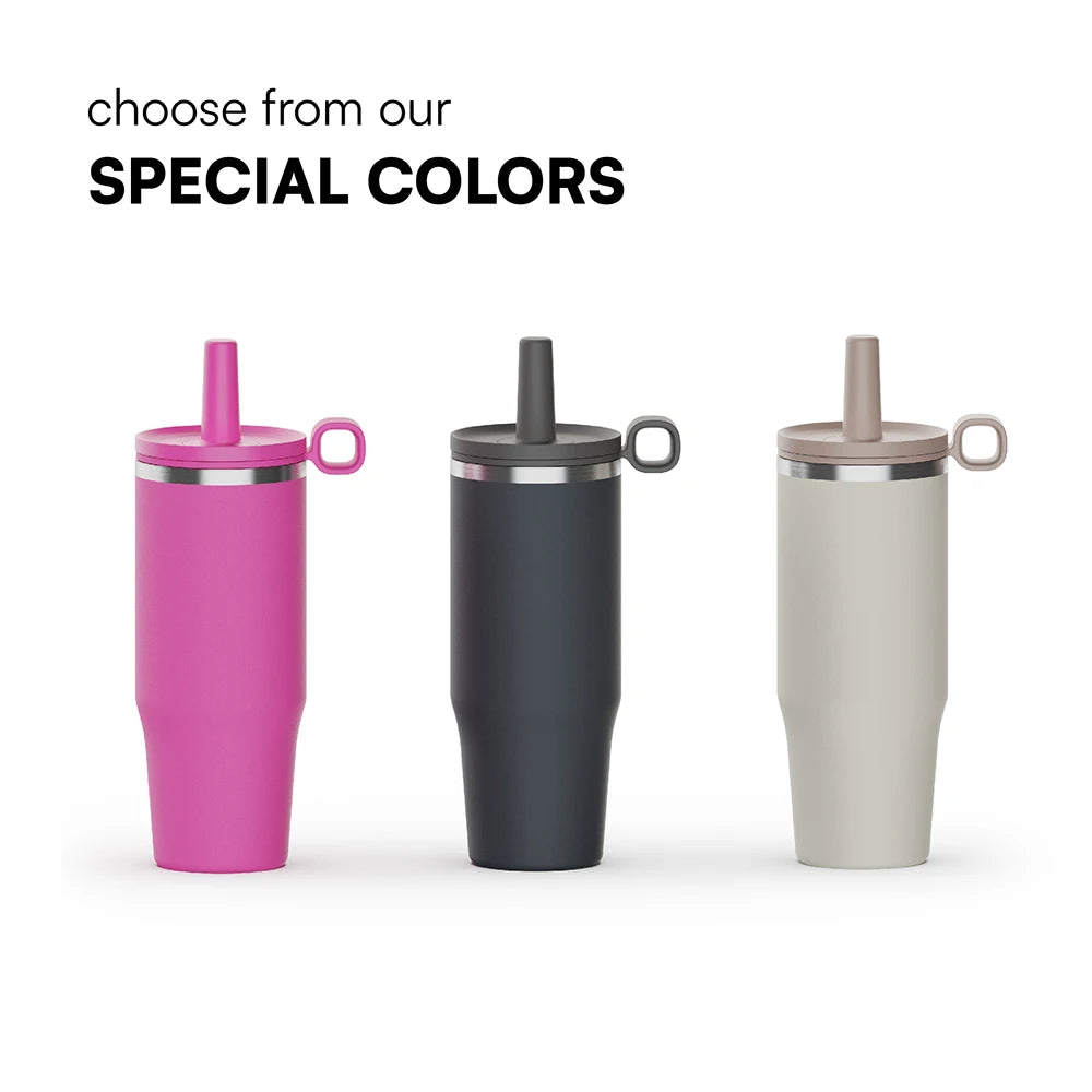 [B2B Sample Order] Stainless Steel Vacuum Insulated Car Travel Tumbler (32oz/40oz) | Free Digital Mockup & Custom Logo