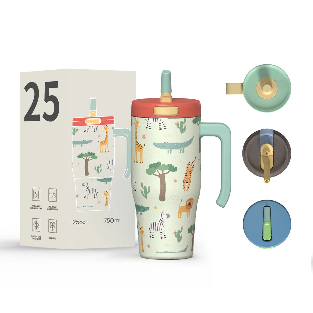 [B2B Sample Order] Double-Wall Stainless Steel Vacuum Insulated Travel Tumbler (18oz/25oz) | Free Digital Mockup & Custom Logo
