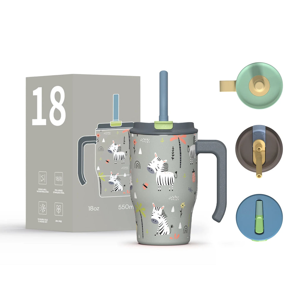 [B2B Sample Order] Double-Wall Stainless Steel Vacuum Insulated Travel Tumbler (18oz/25oz) | Free Digital Mockup & Custom Logo