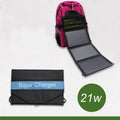 [B2B Sample Order] Portable Foldable Monocrystalline Solar Panel Charger (10W-100W) Dual USB | Custom Logo & Free Mockup