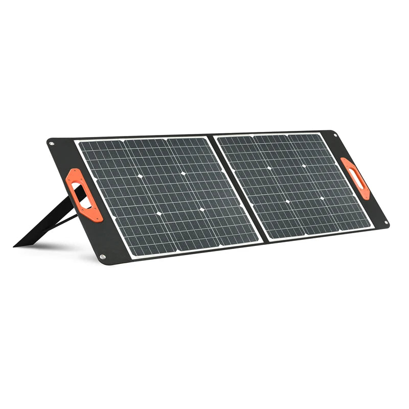 [B2B Sample Order] 100W Portable Foldable Monocrystalline Solar Panel Kit 20V/5A | Custom Logo & Free Mockup