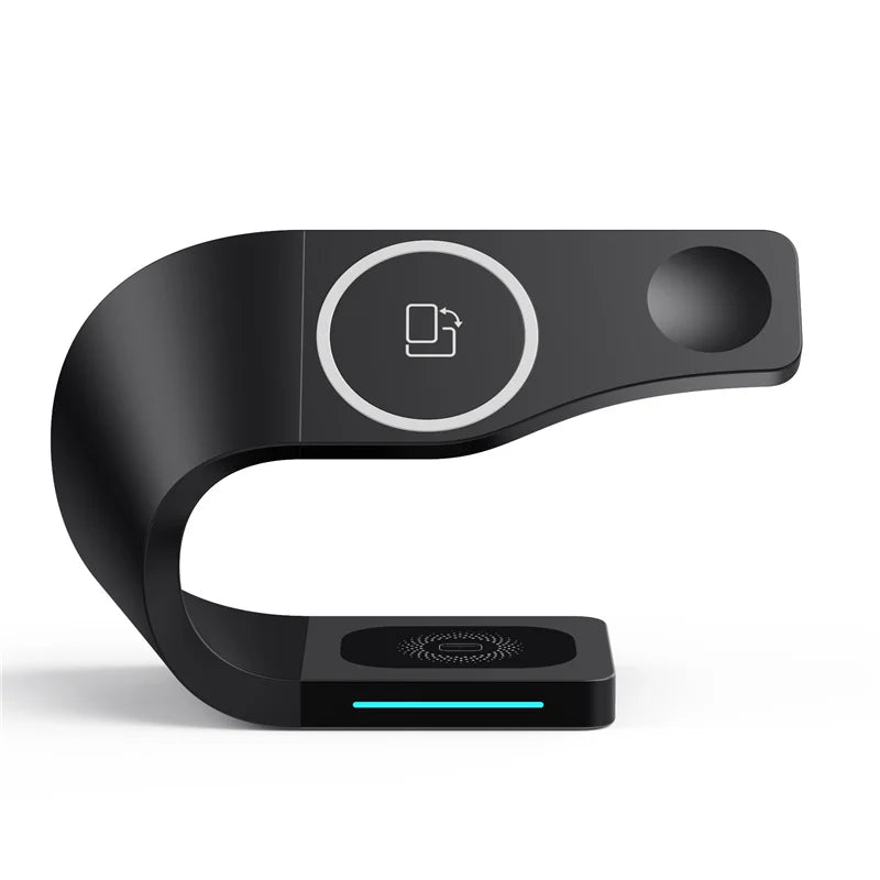 [B2B Sample Order] Fast Magnetic Wireless Charging Station Desk Stand (36W Max) | Custom Logo & Free Mockup