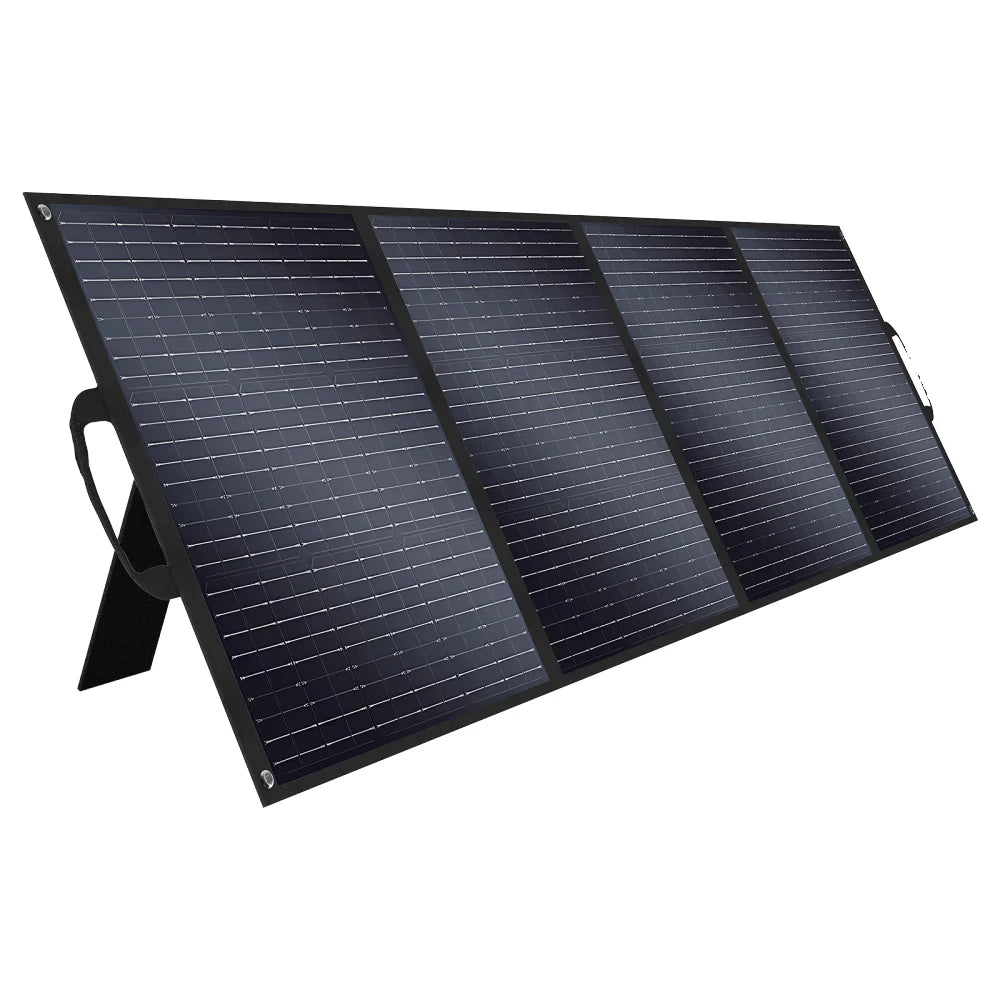 [B2B Sample Order] Foldable Black Solar Panel (200W/400W) 23.4% Efficiency | Custom Logo & Free Mockup