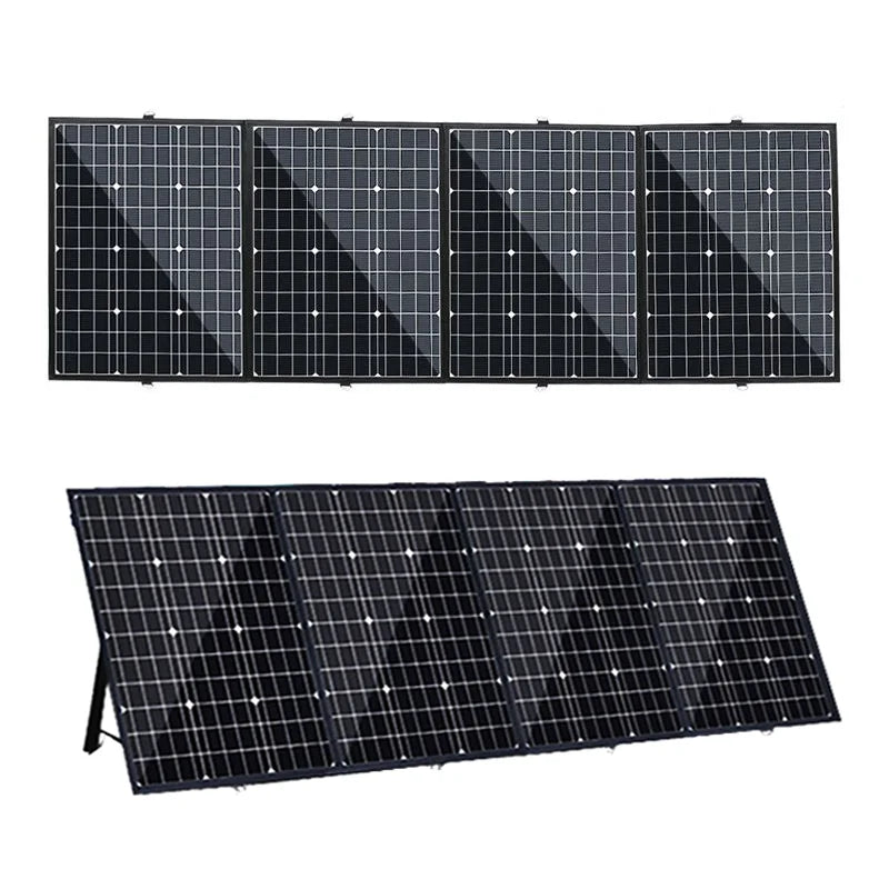 [B2B Sample Order] Foldable Waterproof Solar Panel System (200W-400W) 18V Output | Custom Logo & Free Mockup