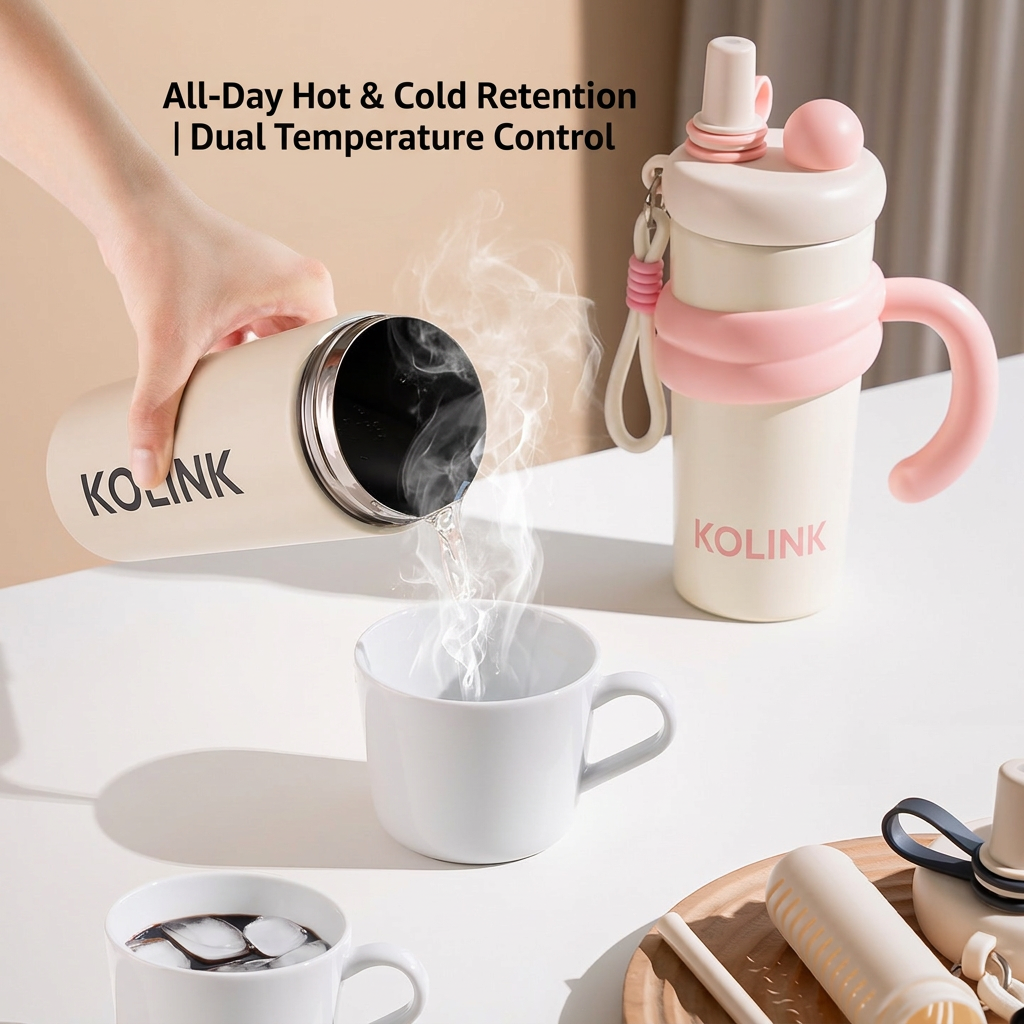 Hot & Cold Thermal Retention with KOLINK Insulated Tumbler