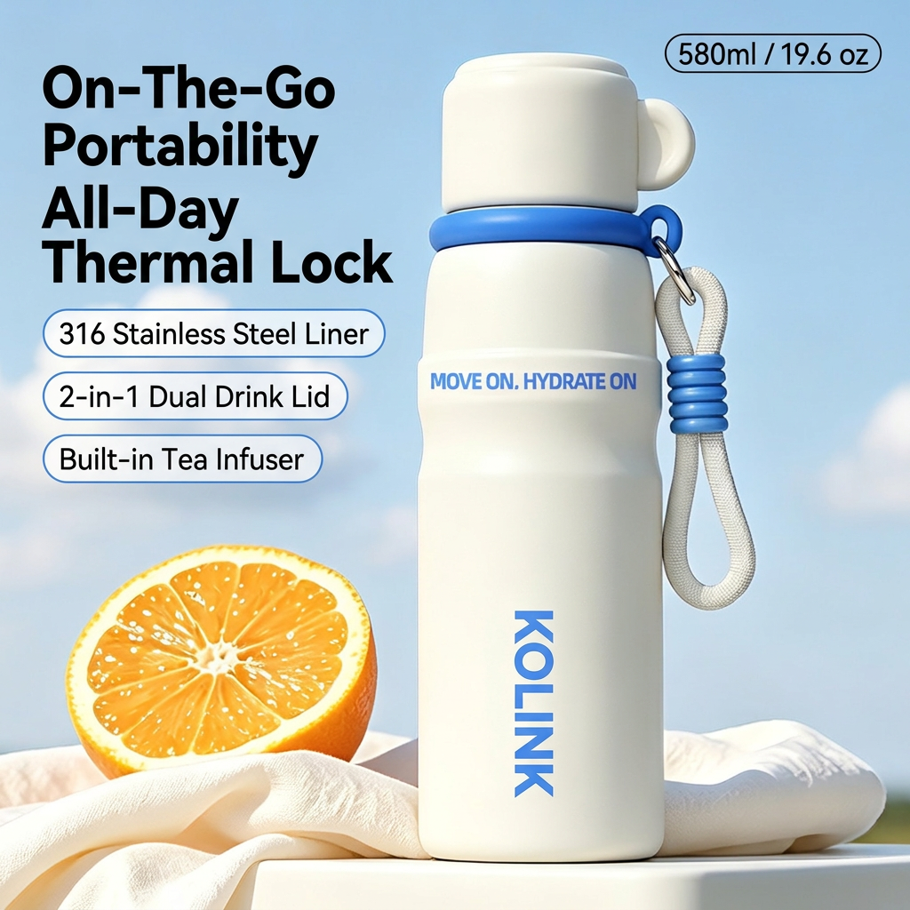 KOLINK 580ml On-The-Go Portability Outdoor Scene
