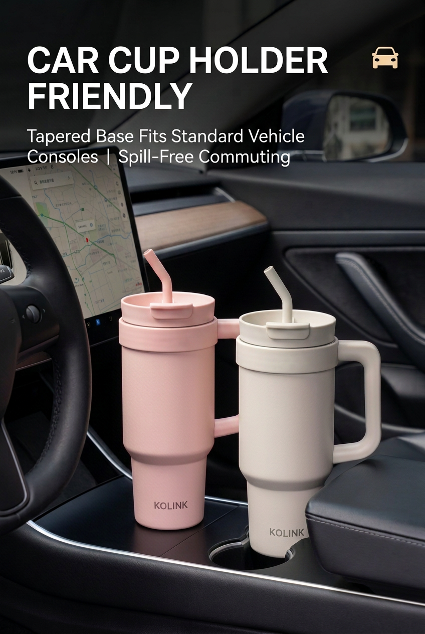 KOLINK Car Cup Holder Friendly - Single Logo