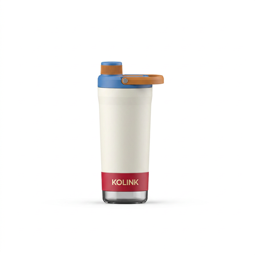 KOLINK Cream White Shaker Bottle