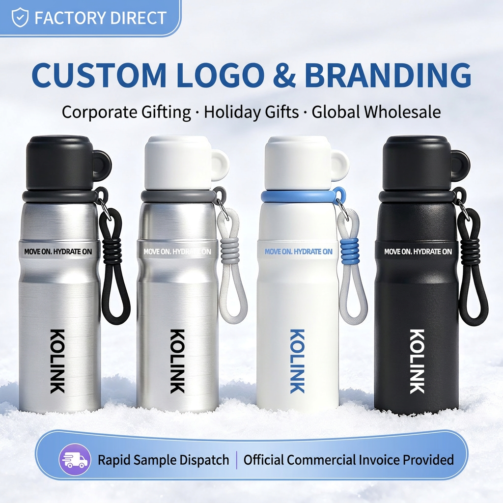 KOLINK Custom Stainless Steel Water Bottles Showcase