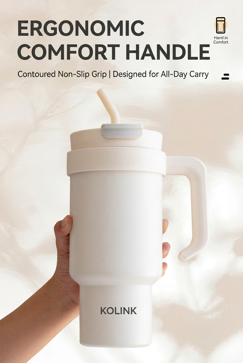 KOLINK Ergonomic Comfort Handle - Single Logo