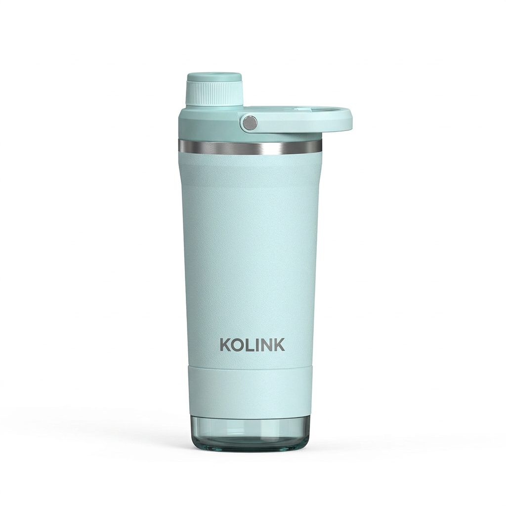 KOLINK Mint Blue Shaker Bottle