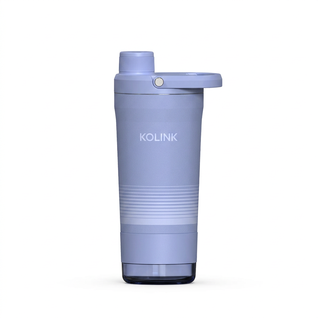 KOLINK Periwinkle Striped Shaker Bottle