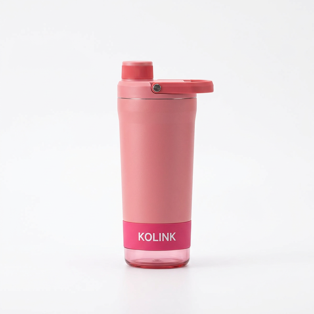 KOLINK Rose Pink Shaker Bottle