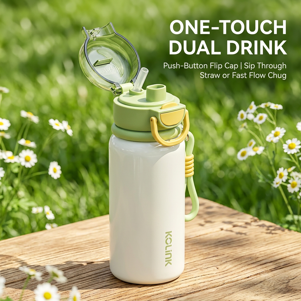 One-Touch Dual Drink Feature