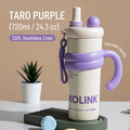 Taro Purple 720ml Insulated Bottle with KOLINK Logo